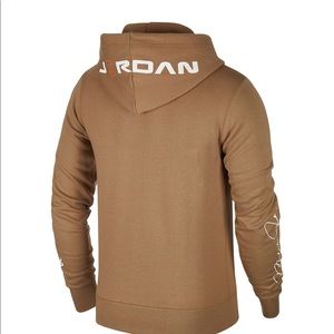 tan jordan hoodie